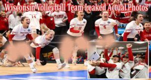 leaked volleyball|UW Athletics: Private photos, video shared of volleyball team